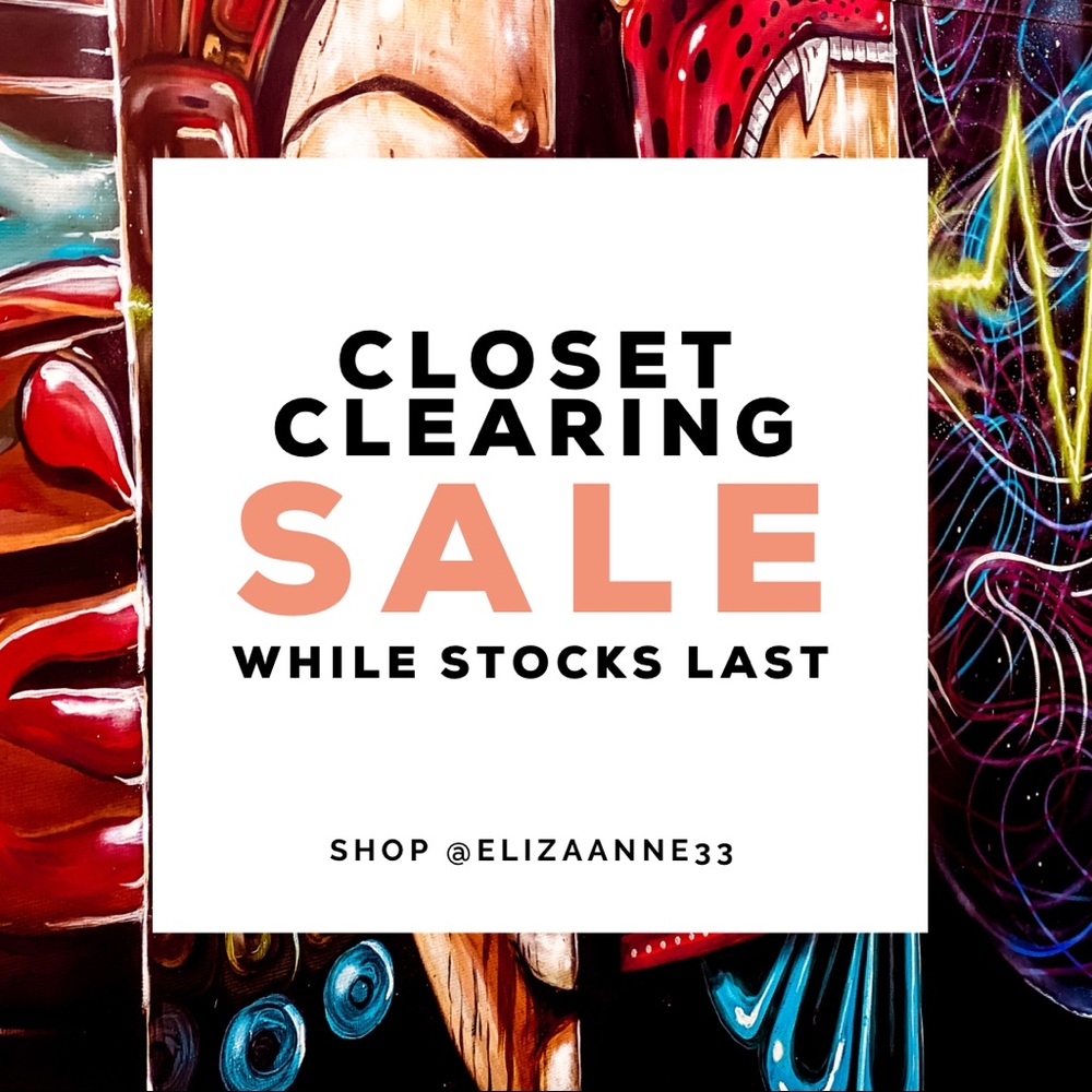 🎉🎊CLOSET CLEARING SALE🎊🎉